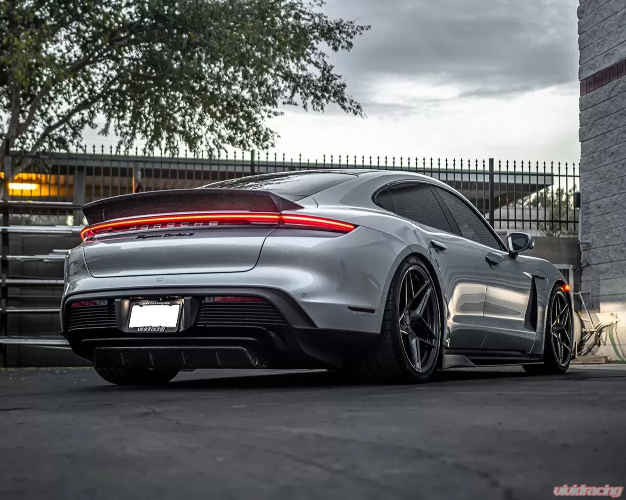 Porsche Taycan Turbo / Turbo S Forged Carbon Fiber Aero Kit Package - Image 14