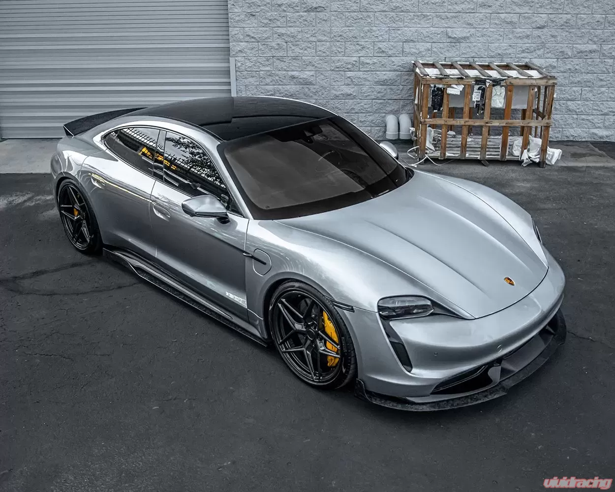 Porsche Taycan Turbo / Turbo S Forged Carbon Fiber Aero Kit Package - Image 17