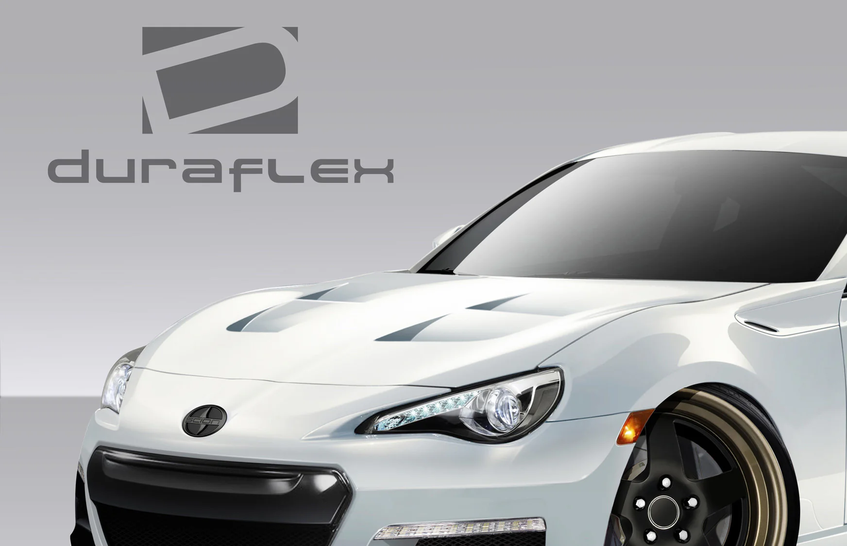 Scion FR-S / Toyota 86 / Subaru BRZ (2013-2020) 86-R Hood - Image 7