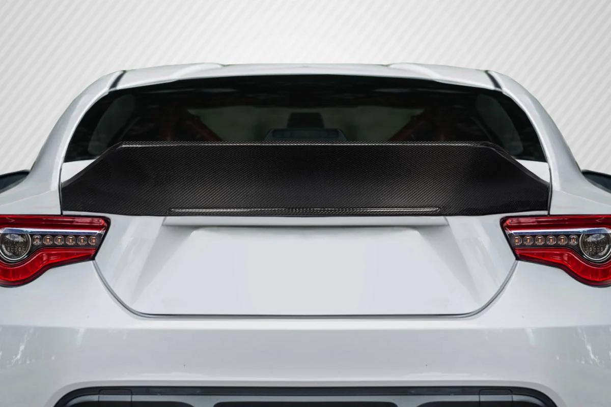 Scion FR-S / Toyota 86 / Subaru BRZ (2013-2020) Carbon Fiber Legera Rear Wing Spoiler - Image 6