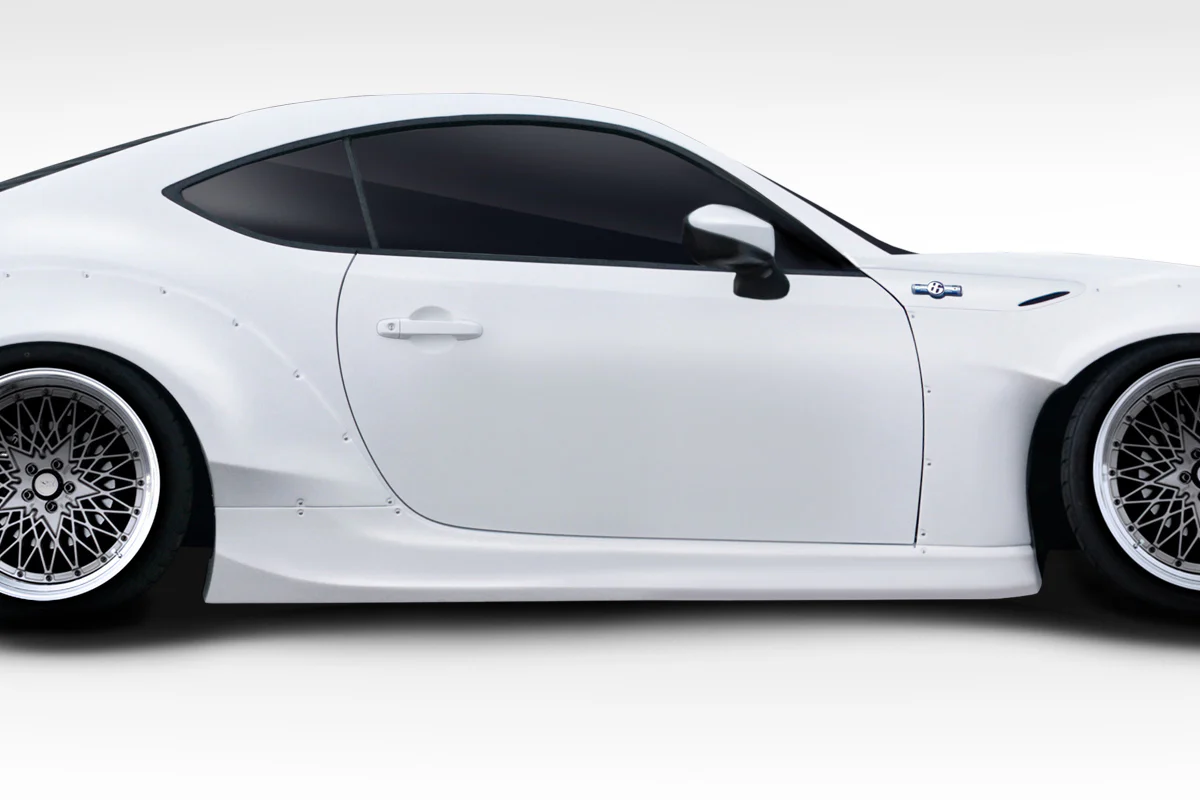 Scion FR-S / Toyota 86 / Subaru BRZ (2013-2020) GT500 V2 Side Skirt Rocker Panels - Image 4