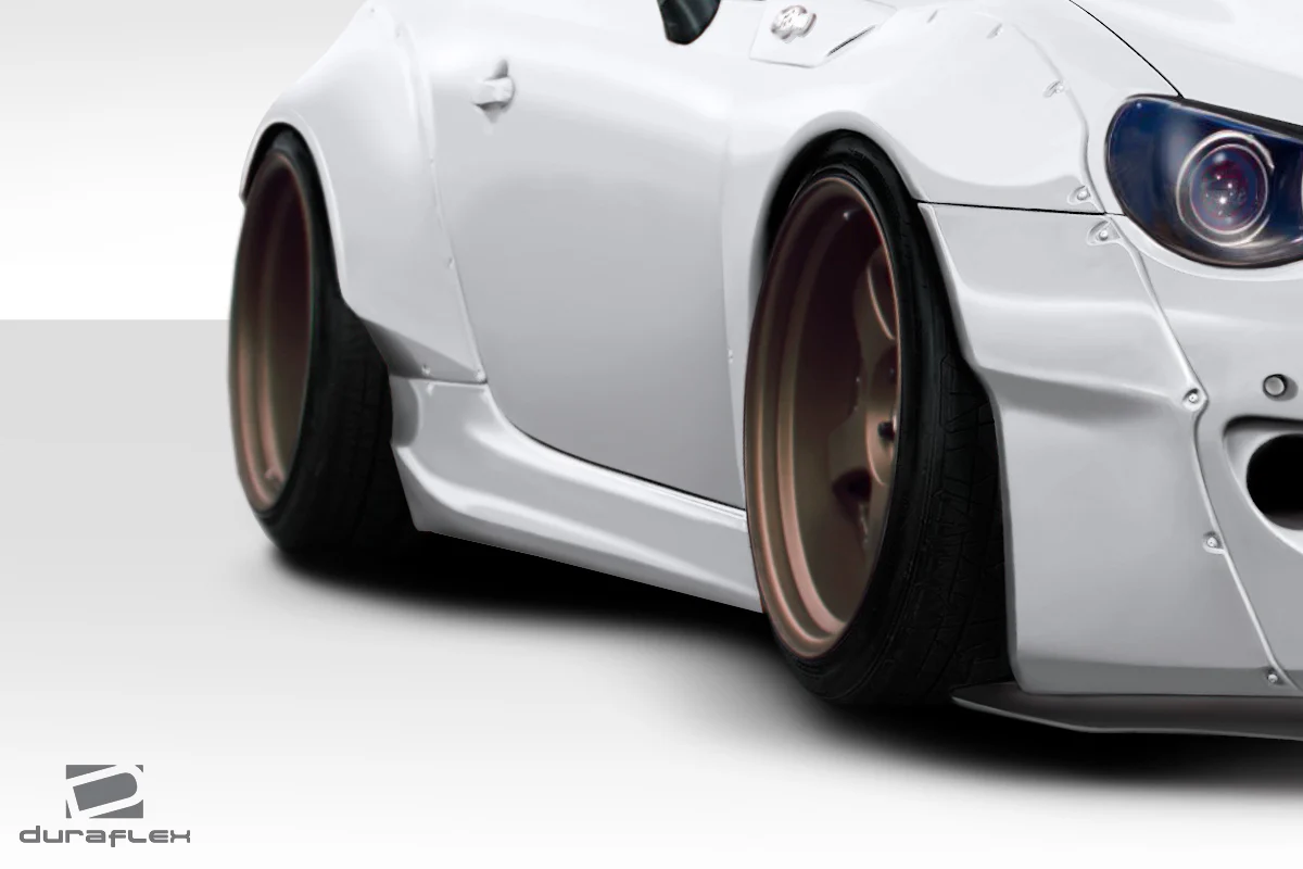 Scion FR-S / Toyota 86 / Subaru BRZ (2013-2020) GT500 V2 Side Skirt Rocker Panels - Image 5