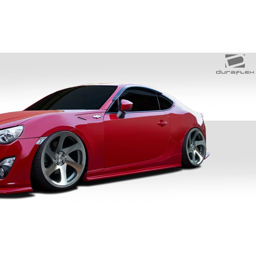 Scion FR-S / Toyota 86 / Subaru BRZ (2013-2020) V-Speed Side Skirts Rocker Panels - Image 14