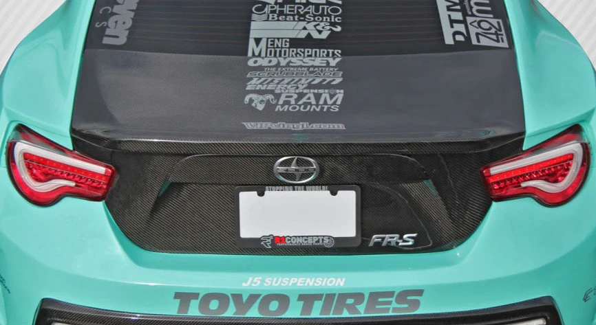 Scion FR-S / Toyota 86 / Subaru BRZ Carbon Fiber 86-R Trunk - Image 8