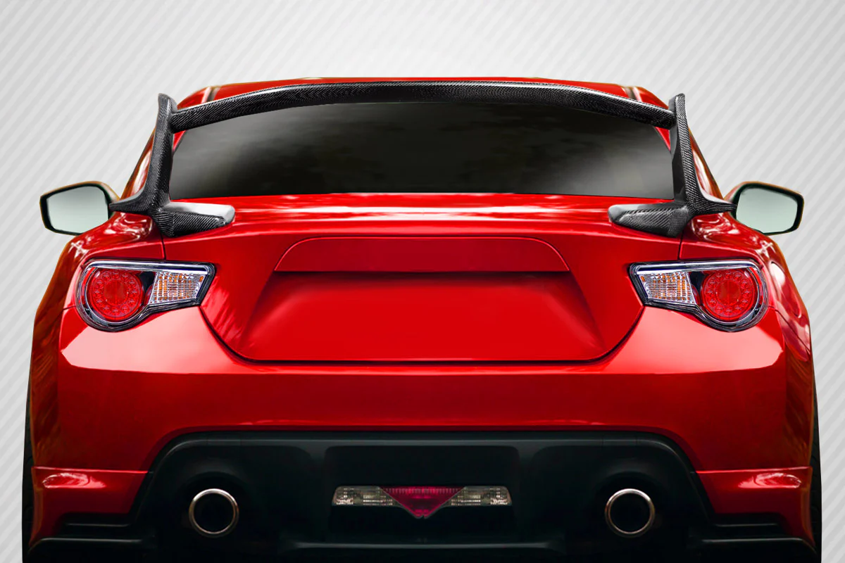 Scion FR-S / Toyota 86 / Subaru BRZ Carbon Fiber NBR Rear Wing Spoiler - Image 6