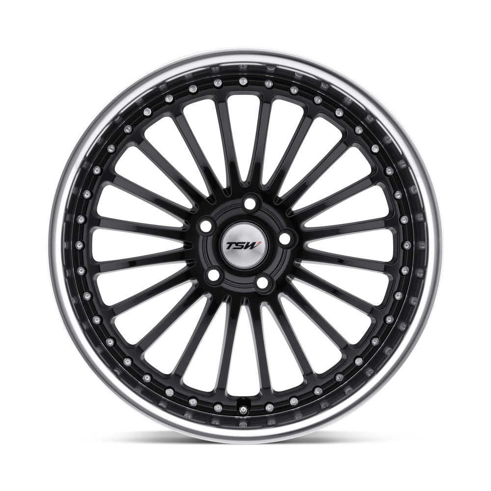 Silverstone Wheel (Gloss Black/Mirror Cut Lip) - Image 2