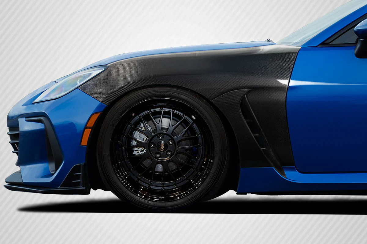 Subaru BRZ / Toyota 86 Carbon Fiber OEM Look Front Fenders - Image 7
