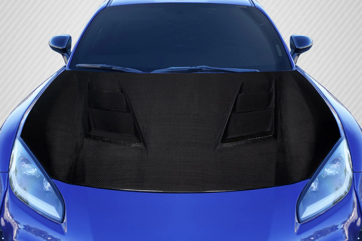 Subaru BRZ / Toyota GR86 (2022-2023) Carbon Fiber Aven Hood - Image 6