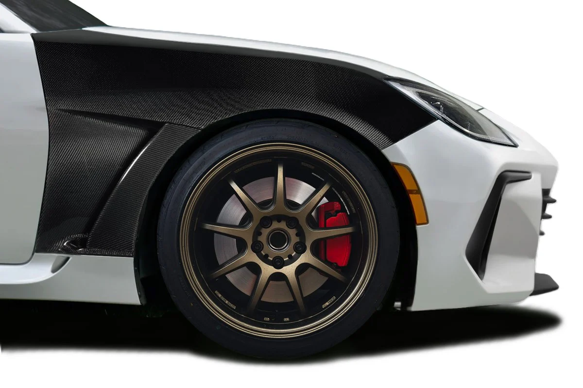 Subaru BRZ / Toyota GR86 (2022-2023) Carbon Fiber Kumei Front Fenders - Image 5
