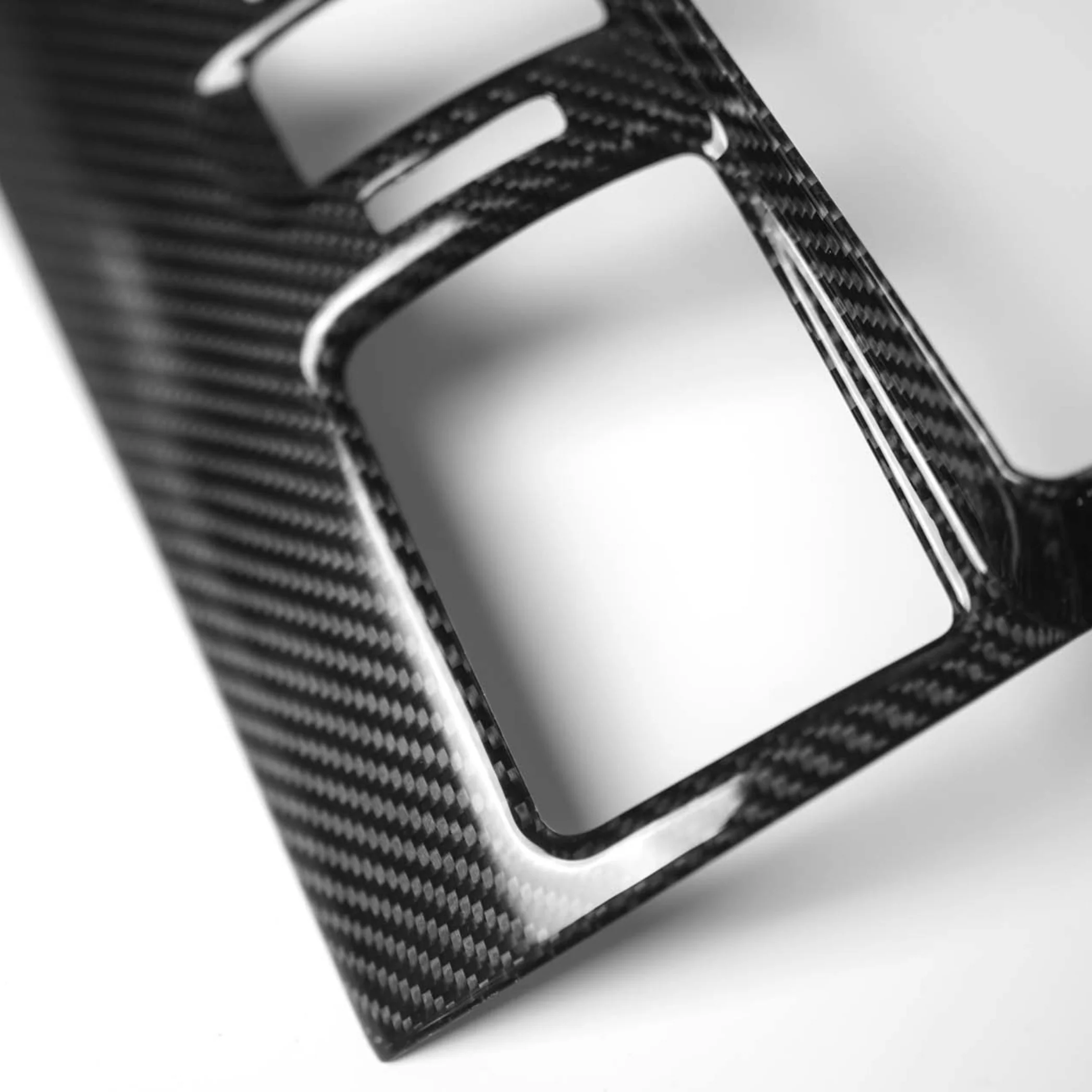 Subaru Crosstrek / Forester / Impreza / WRX Head Unit Tanso Dry Carbon Fiber Cover (Gloss Finish) - Image 3
