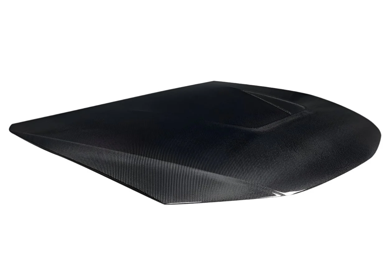Subaru Impreza WRX STI (2008-2014) Carbon Fiber Vortex Hood - Image 3