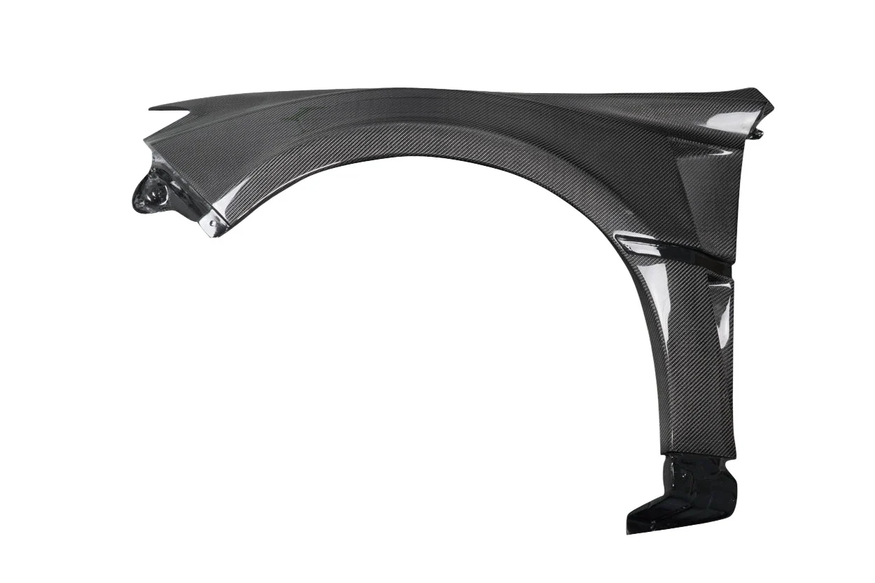 Subaru Impreza WRX STI (2008-2014) Carbon Fiber VRS 8MM Front Fenders - Image 2