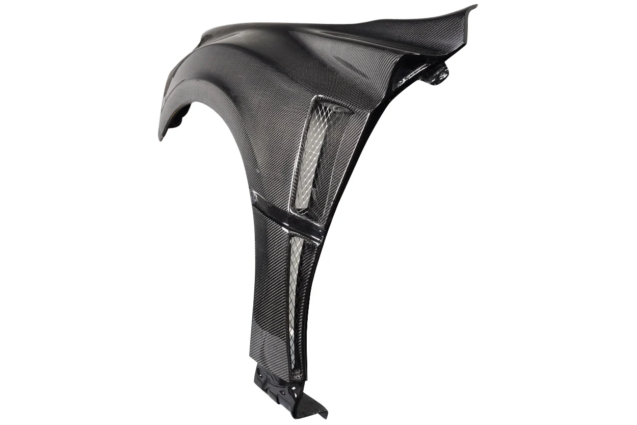 Subaru Impreza WRX STI (2008-2014) Carbon Fiber VRS 8MM Front Fenders - Image 3