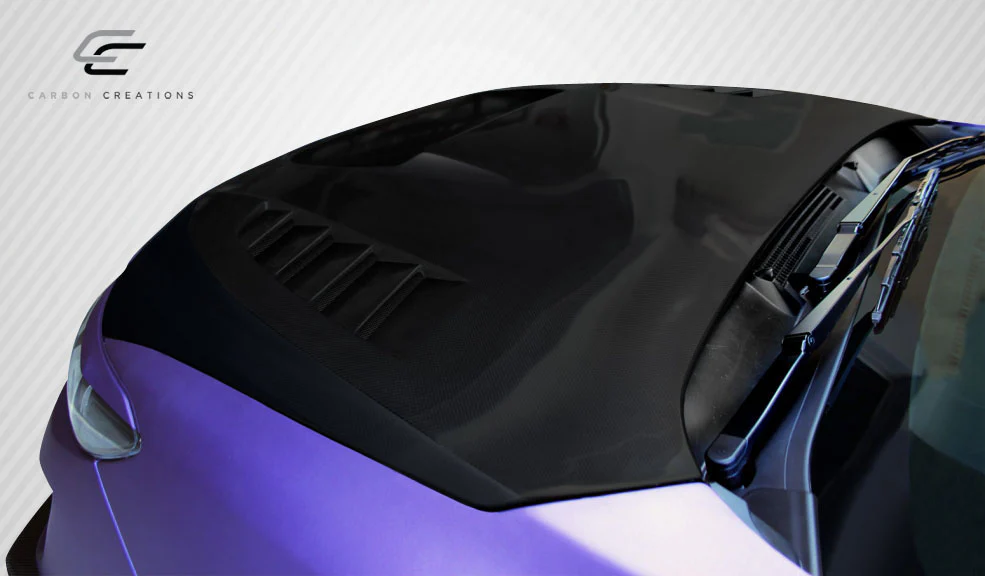 Subaru WRX (2015-2021) Carbon Fiber NBR Concept Hood - Image 2