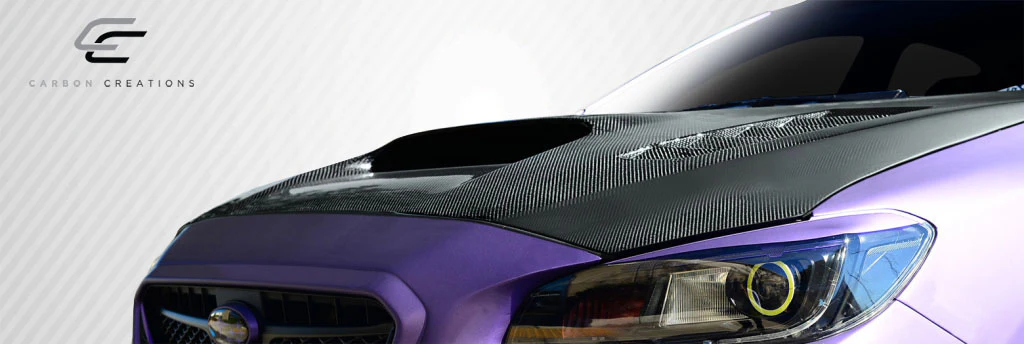 Subaru WRX (2015-2021) Carbon Fiber NBR Concept Hood - Image 3