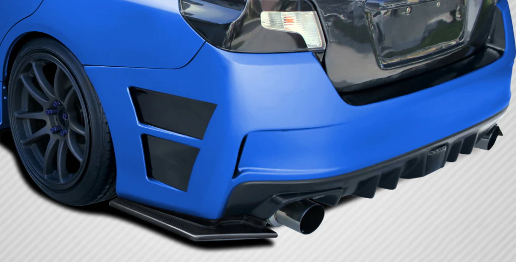 Subaru WRX (2015-2021) Carbon Fiber NBR Concept Rear Splitters - Image 10
