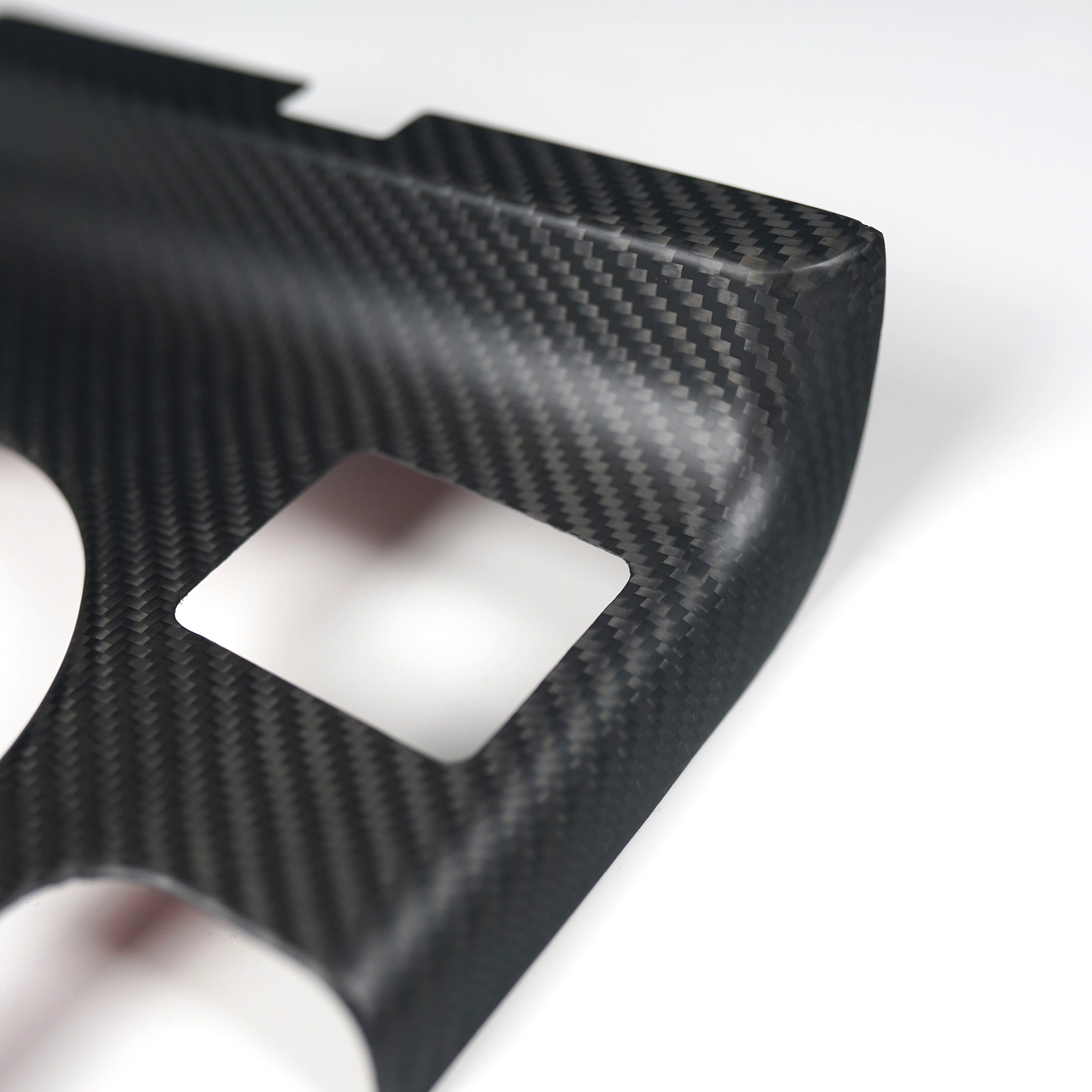 Subaru WRX (2015-2021) Tanso Dry Carbon Fiber Cup Holder Cover - Image 7