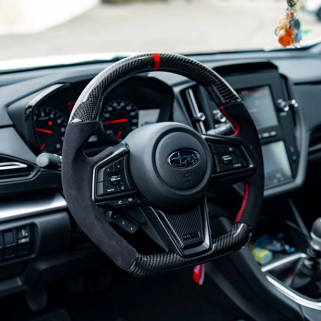 Subaru WRX (2022-2024) Carbon Fiber Steering Wheel - Image 2