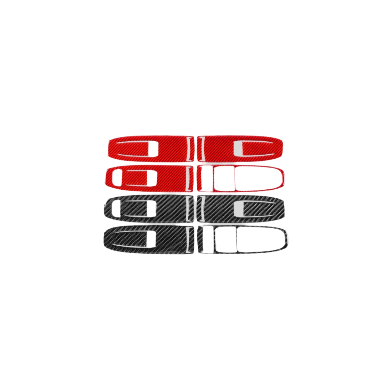 Subaru WRX (2022-2024) P&S Series Carbon Fiber Window Switch Trim Covers