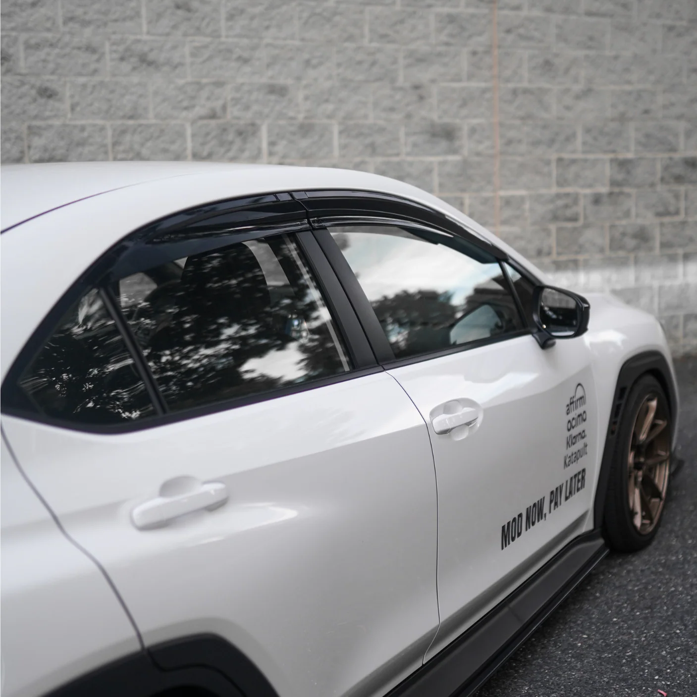 Subaru WRX (2022-2025) Rain Guard / Window Visor V1 - Image 7