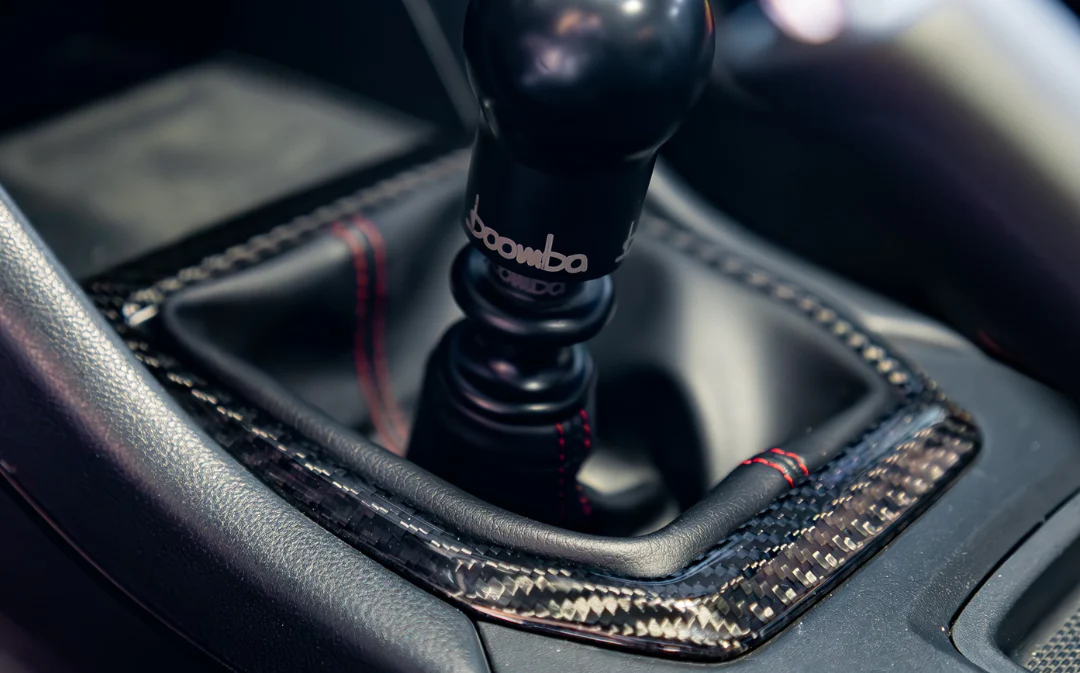Subaru WRX (2022+) Carbon Fiber Shifter Trim Cover - Image 2