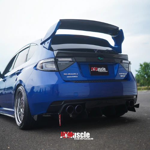 Subaru WRX STI (2008-2014) VS Style Spoiler with Brake Lights - Image 5