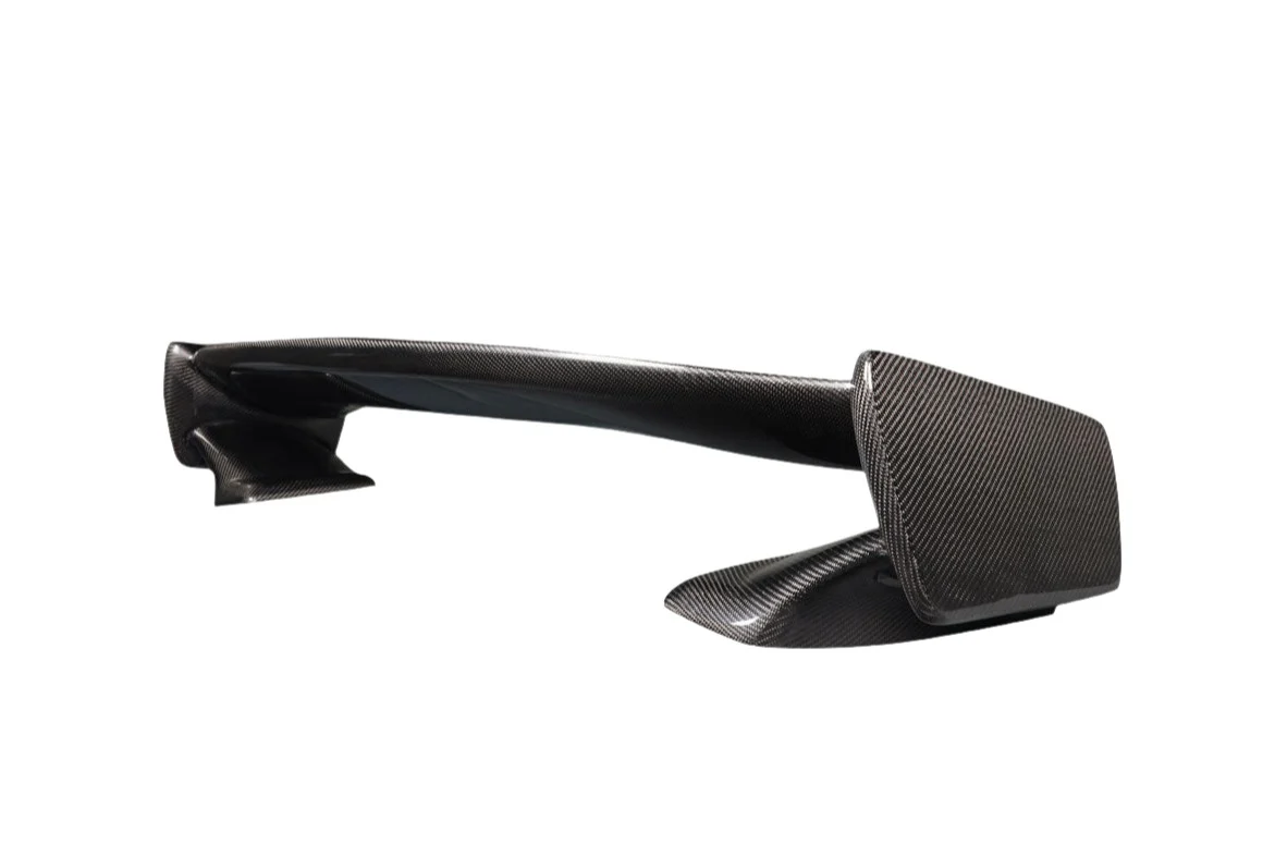 Subaru WRX STI (2015-2021) Carbon Fiber Low Pro Rear Wing Spoiler - Image 3