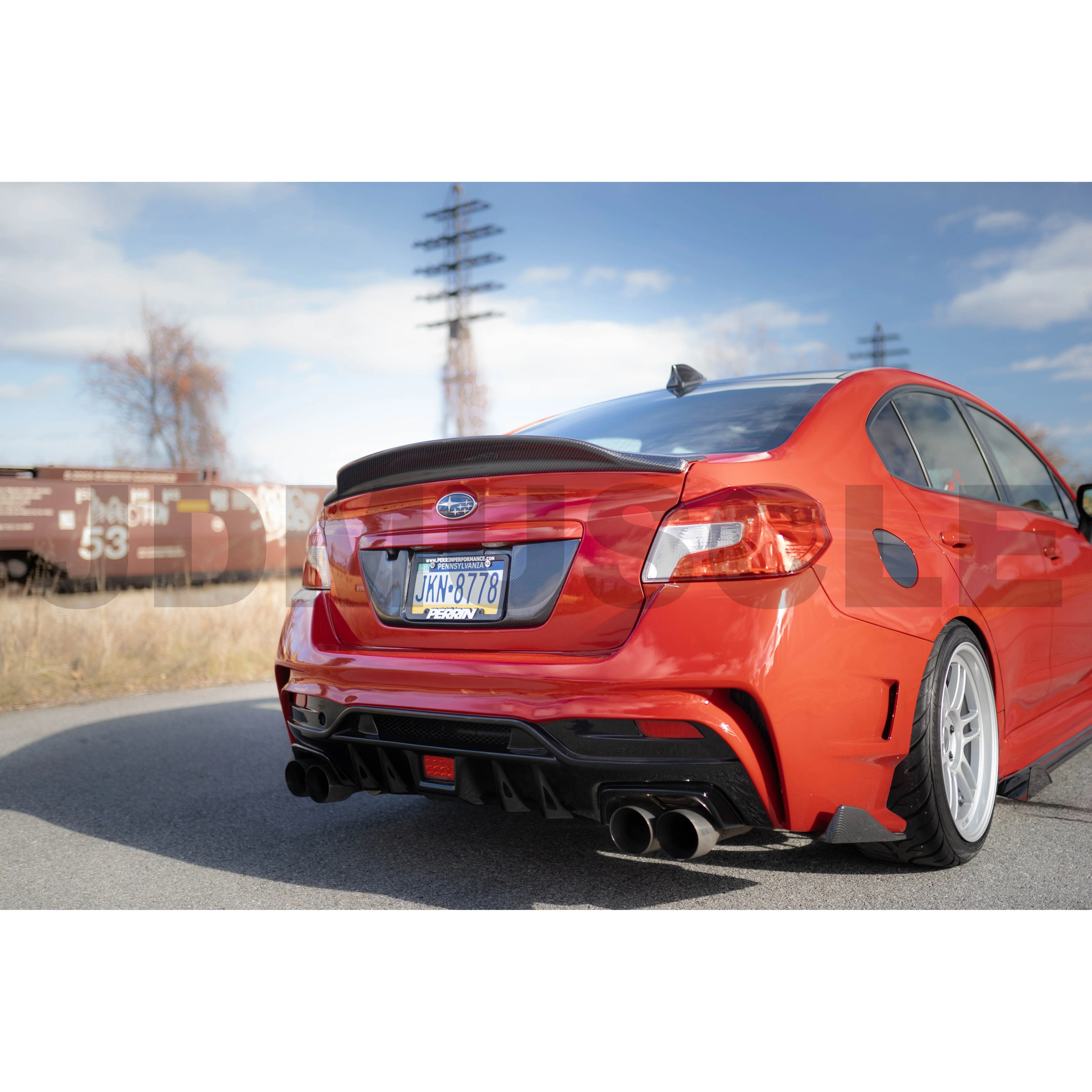 Subaru WRX STI (2015-2021) Carbon Fiber Trunk Duck Bill V3 - Image 7
