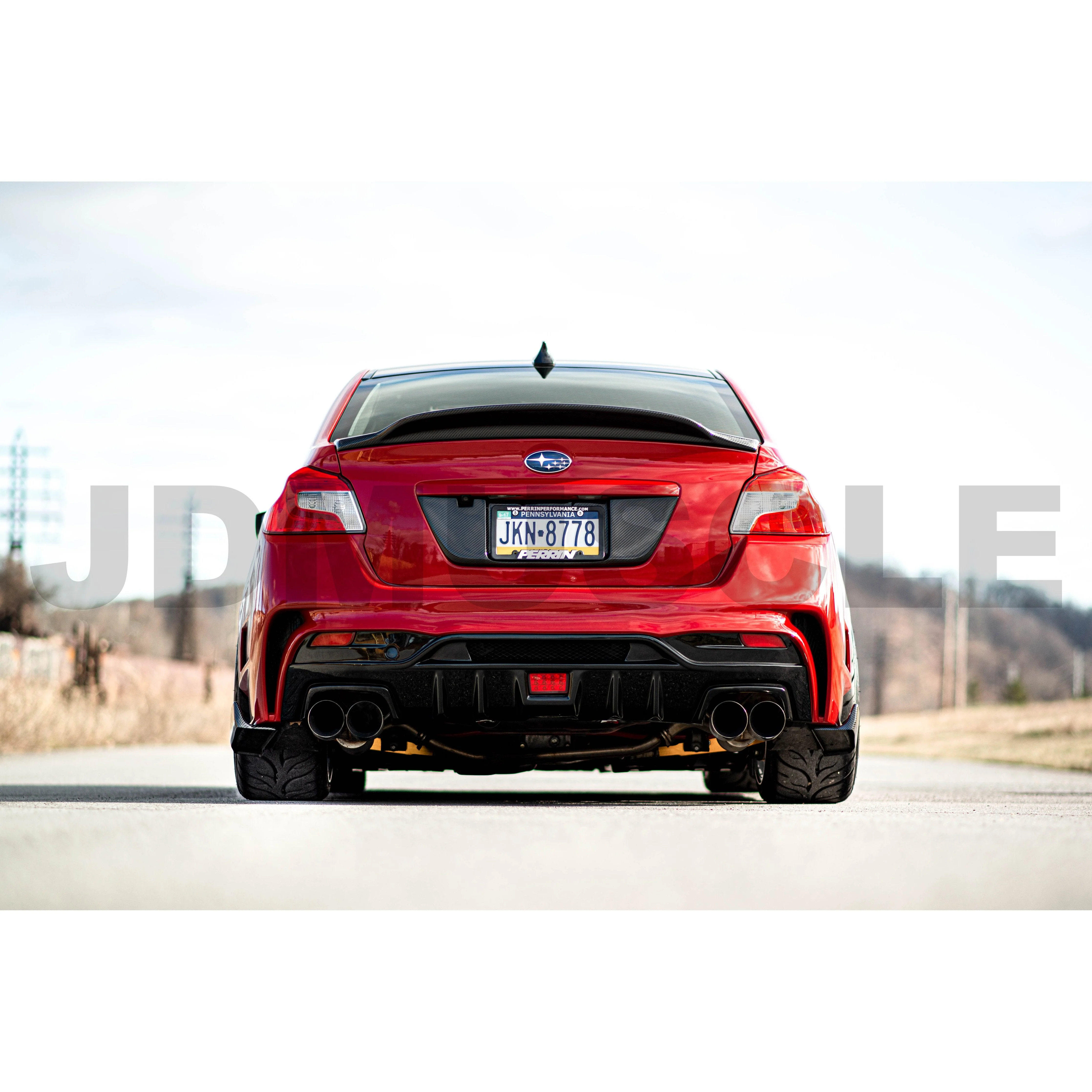 Subaru WRX STI (2015-2021) Carbon Fiber Trunk Duck Bill V3 - Image 8