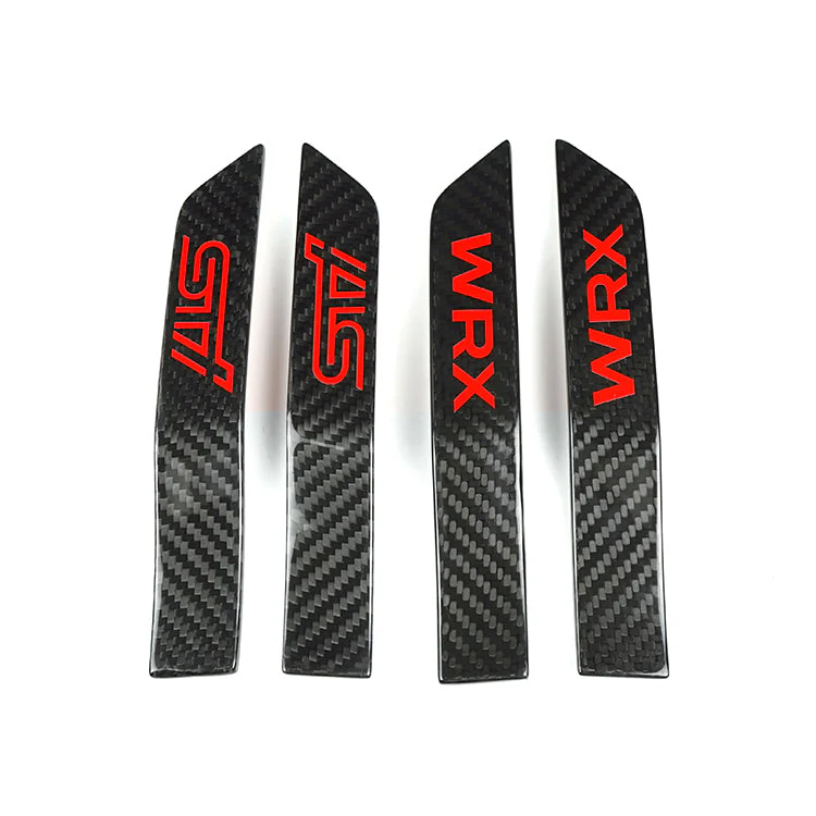 Subaru WRX STI (2015-2021) Tanso Carbon Fiber Fender Emblem V2 - Image 3