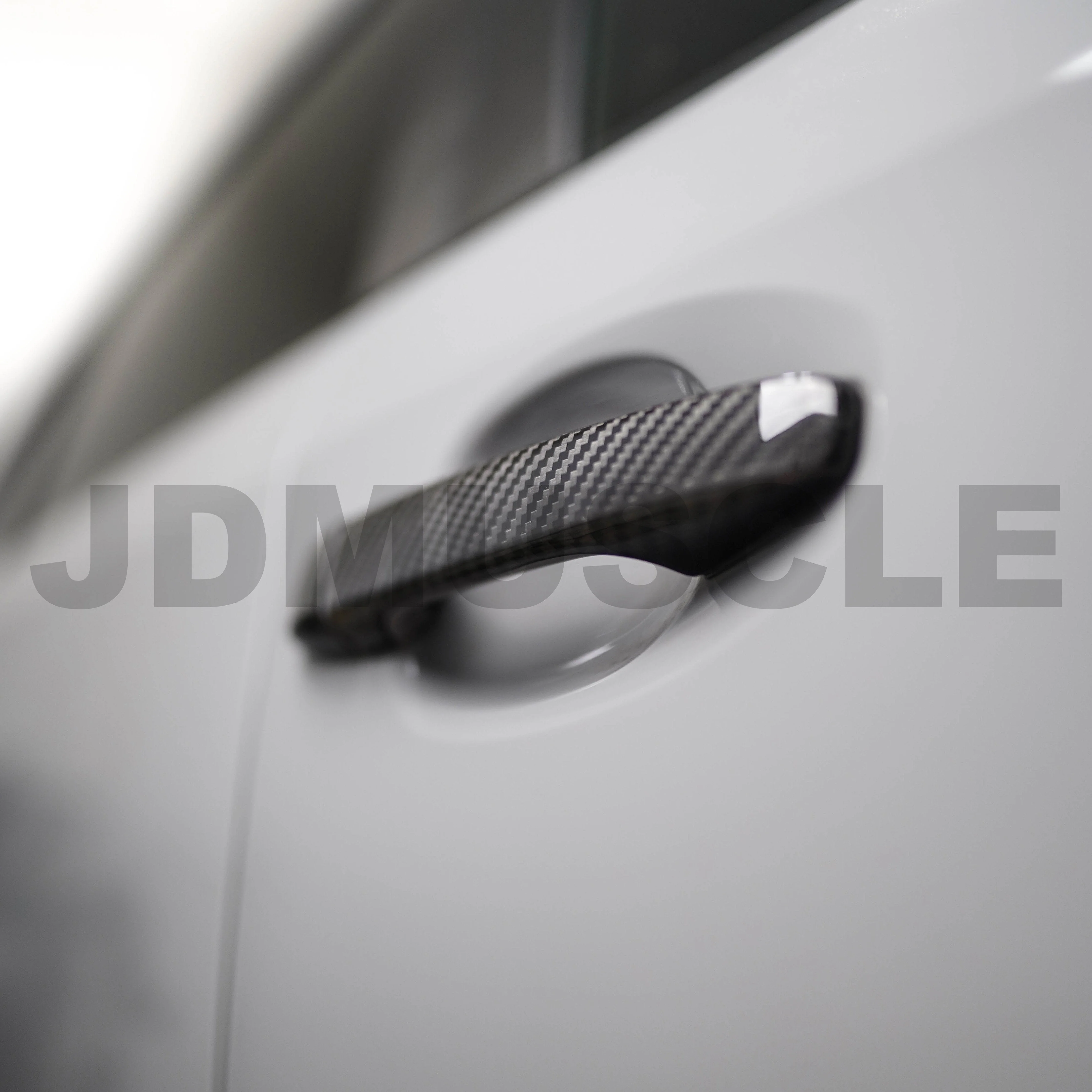 Subaru WRX STI (2015-2021) Tanso Dry Carbon Fiber Door Handle Covers (Gloss Finish) - Image 2