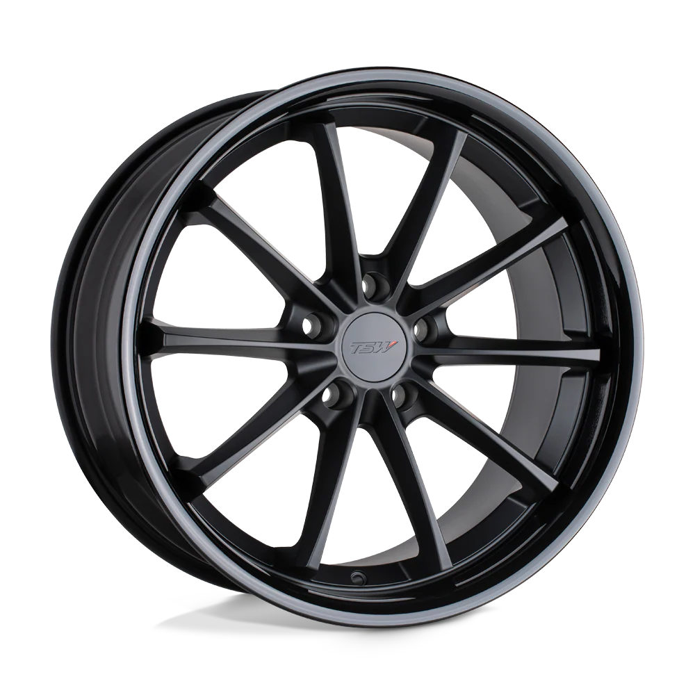Sweep Wheel (Matte Black/Gloss Black Lip)