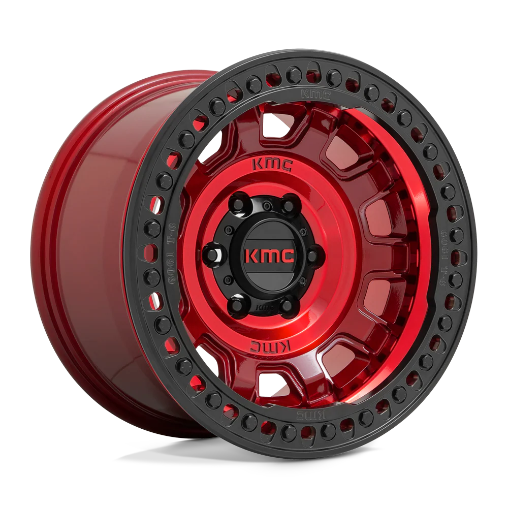 Tank Beadlock Wheel (Candy Red)