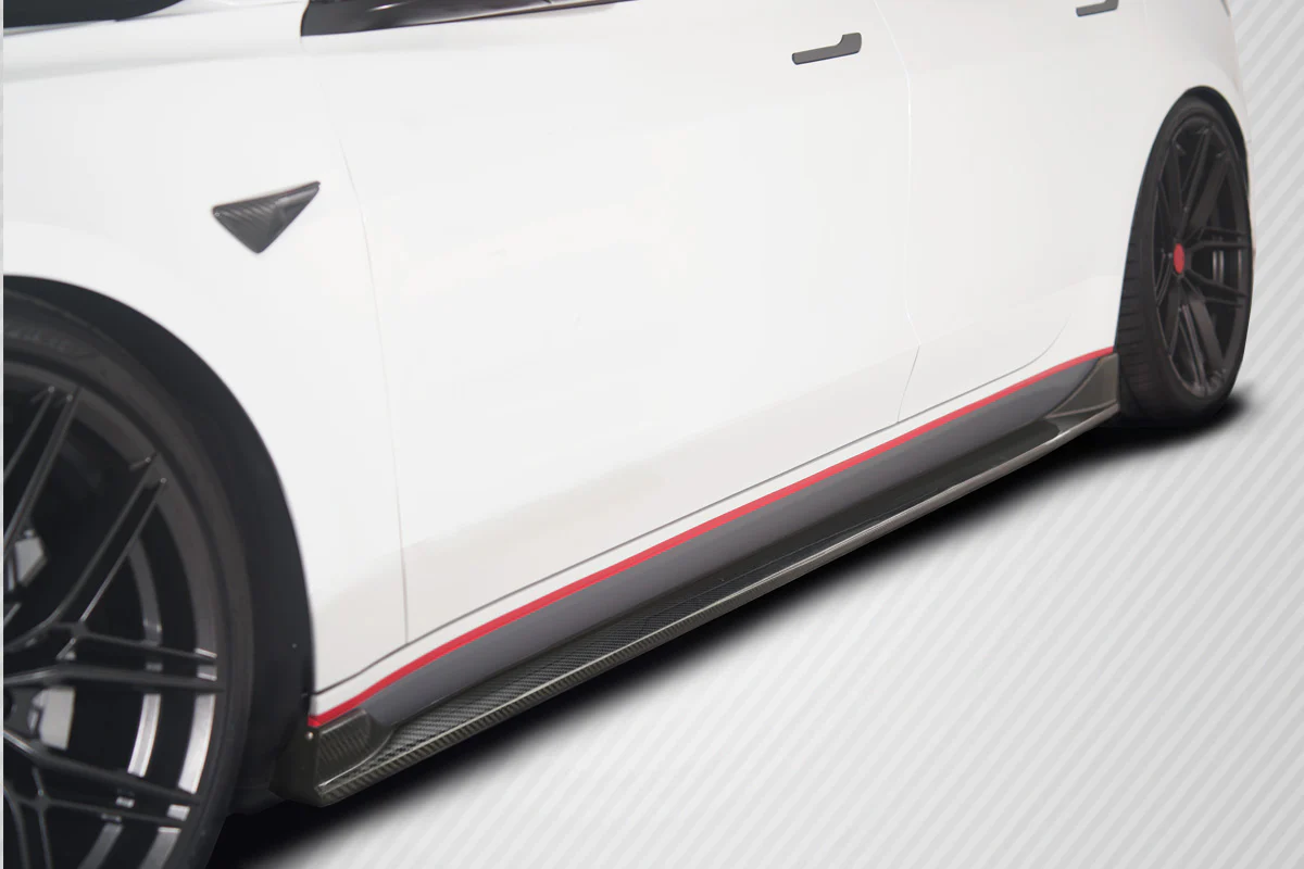 Tesla Model 3 (2018-2023) Carbon Fiber GT Concept Body Kit (5-Piece) - Image 5