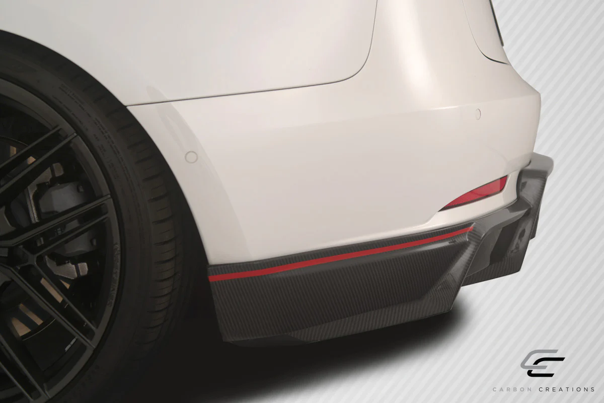 Tesla Model 3 (2018-2023) Carbon Fiber GT Concept Body Kit (5-Piece) - Image 8