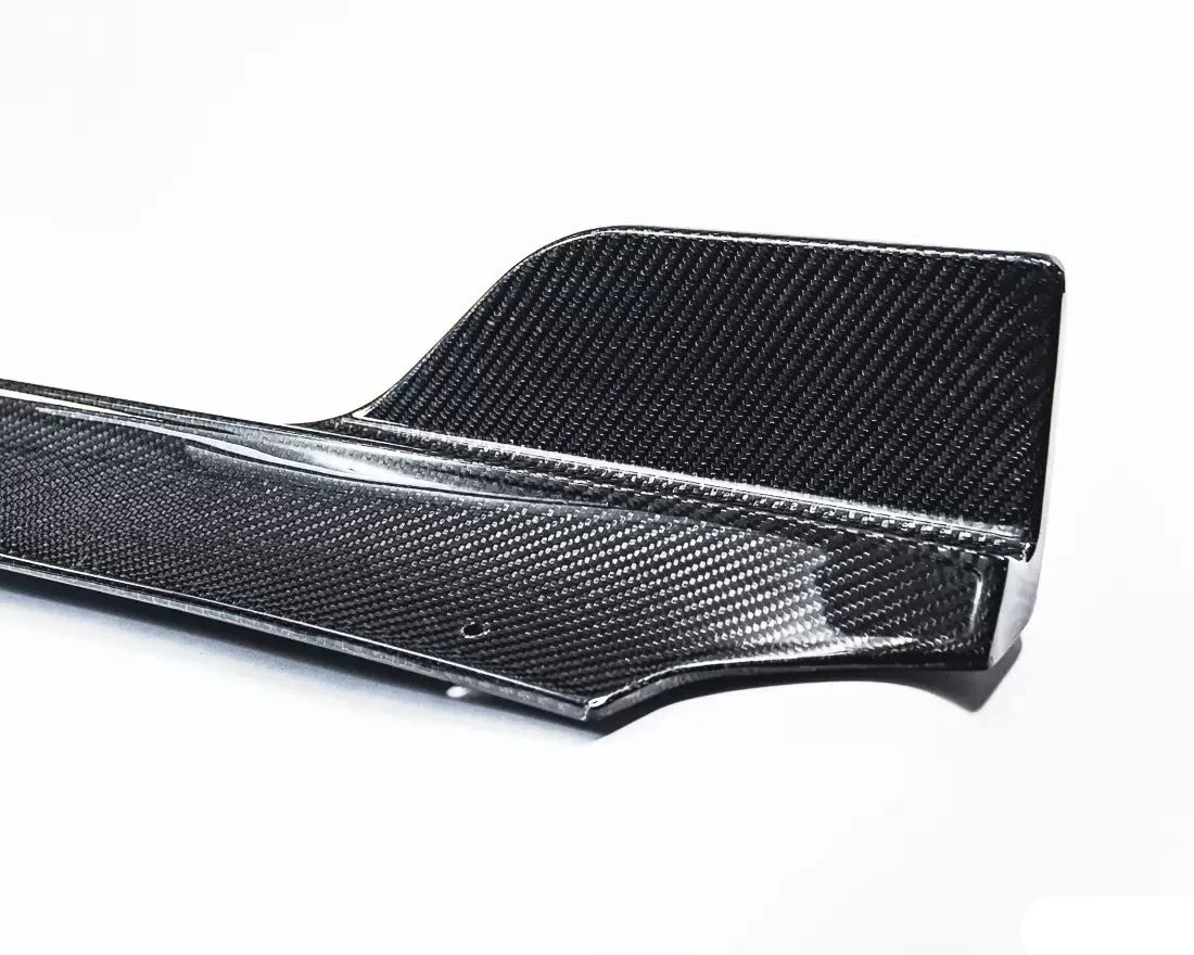 Tesla Model 3 Gloss Carbon Fiber Side Skirts - Image 3