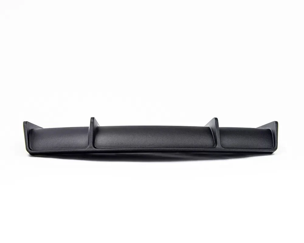 Tesla Model 3 Matte Carbon Fiber Rear Diffuser - Image 3