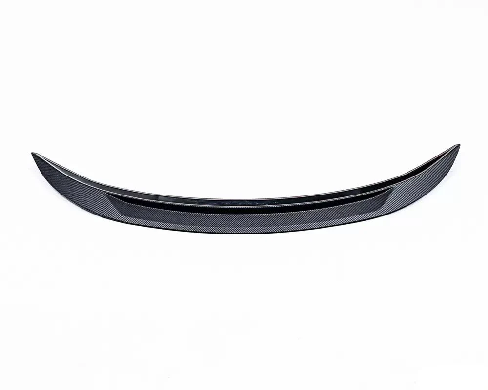Tesla Model 3 Matte Carbon Fiber Trunk Spoiler - Image 4