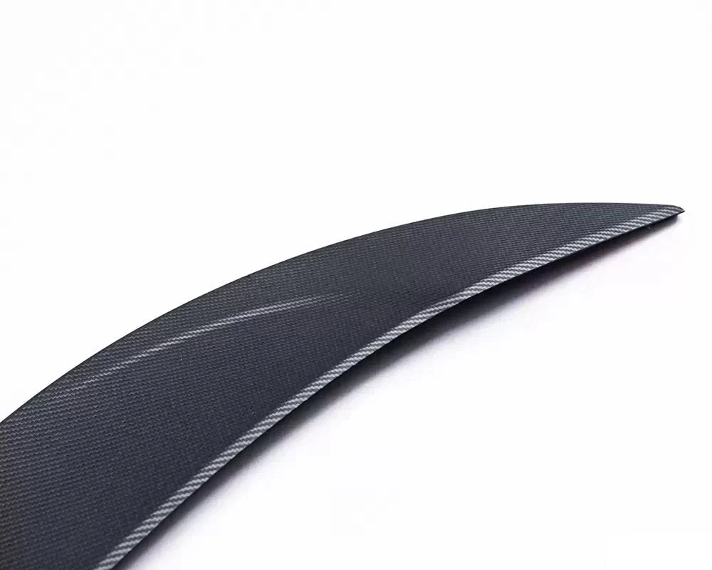 Tesla Model 3 Matte Carbon Fiber Trunk Spoiler - Image 7