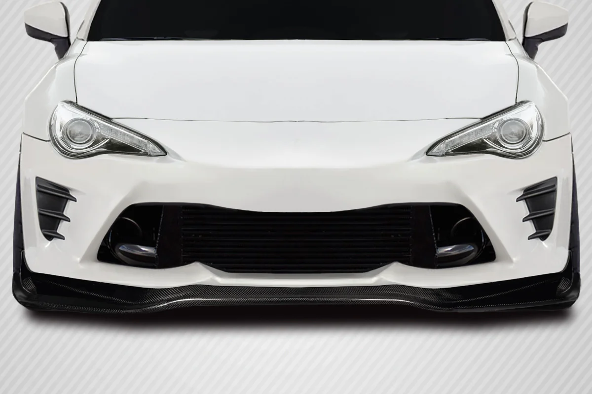 Toyota 86 (2017-2020) Carbon Fiber Vantix Front Lip Air Dam - Image 5
