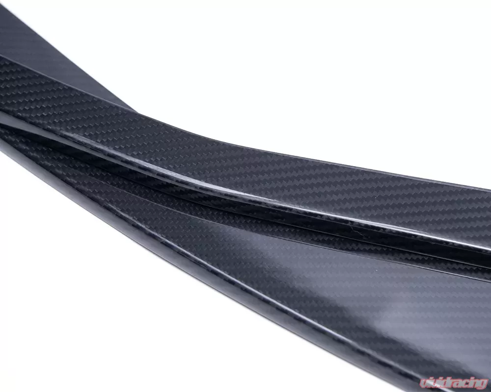 Toyota Supra A90 Carbon Fiber 4-Piece Front Lip - Image 10