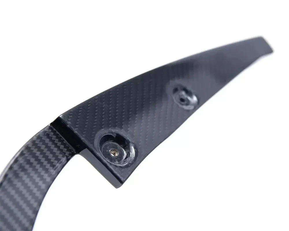 Toyota Supra A90 Carbon Fiber 4-Piece Front Lip - Image 8
