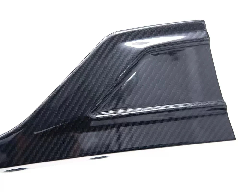 Toyota Supra A90 Carbon Fiber 4-Piece Front Lip - Image 9