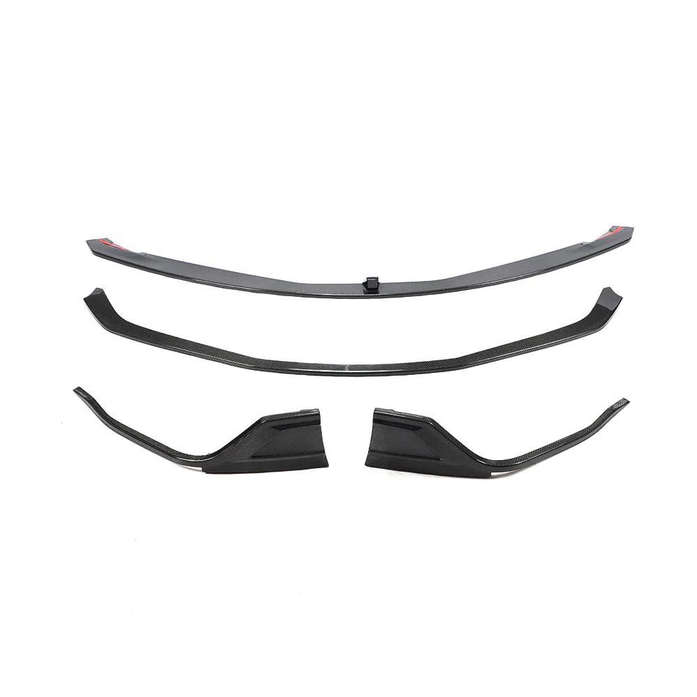 Toyota Supra A90 Carbon Fiber Front Bumper Lip - Image 10