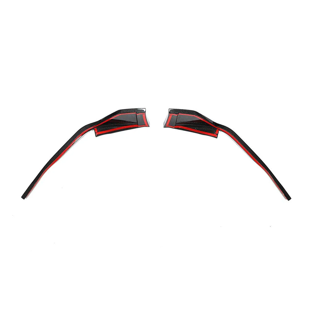 Toyota Supra A90 Carbon Fiber Front Bumper Lip - Image 13