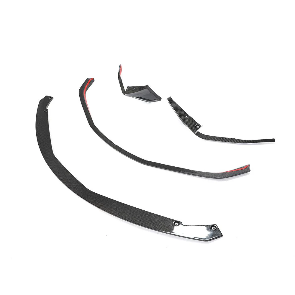 Toyota Supra A90 Carbon Fiber Front Bumper Lip - Image 8