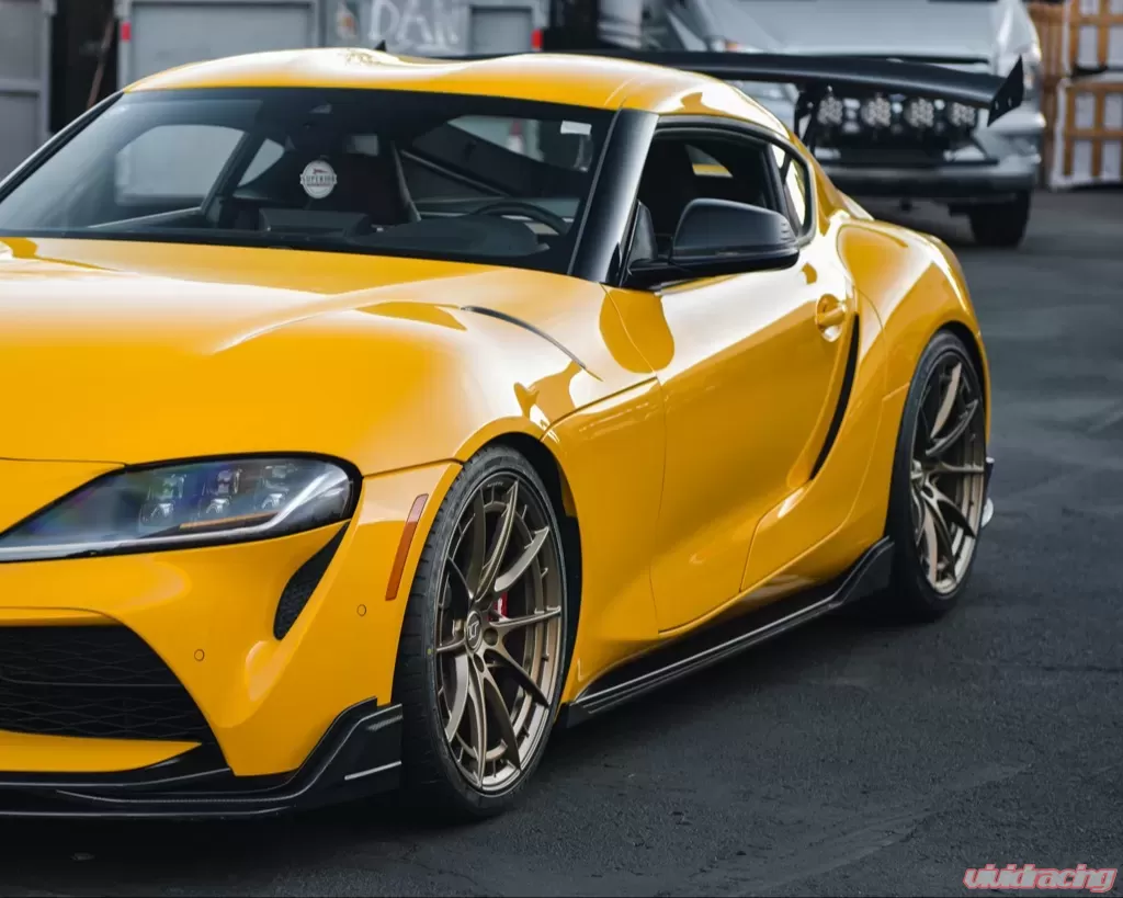 Toyota Supra A90 Carbon Fiber Side Skirts - Image 6
