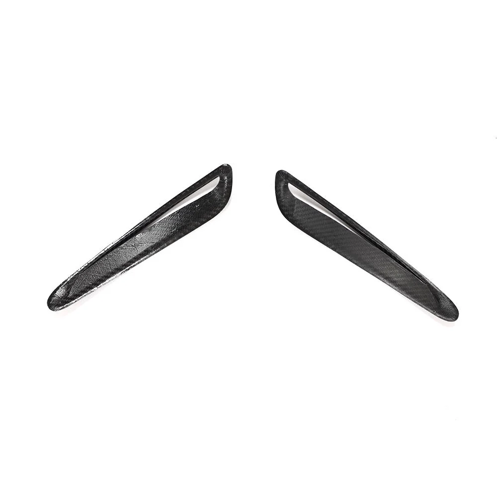 Toyota Supra A90 Dry Carbon Fiber Hood Vent Scoop Covers - Image 2