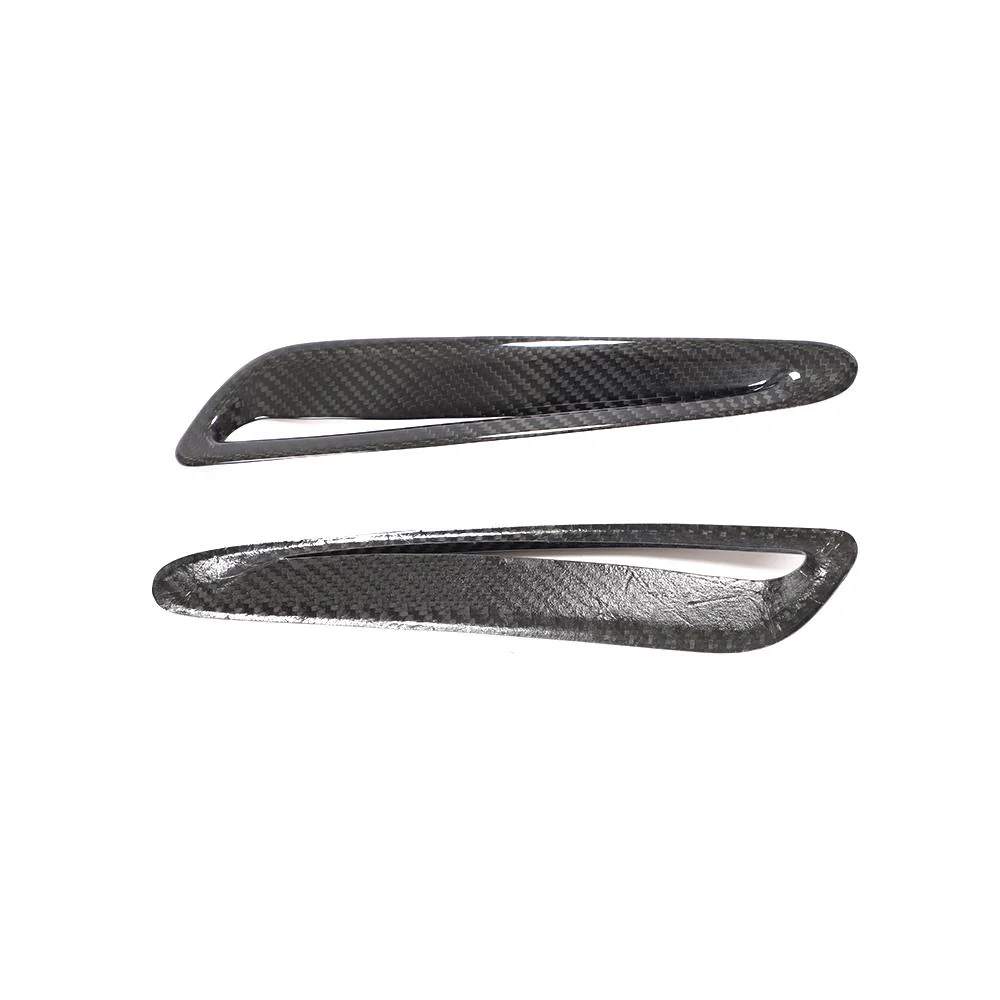 Toyota Supra A90 Dry Carbon Fiber Hood Vent Scoop Covers - Image 4