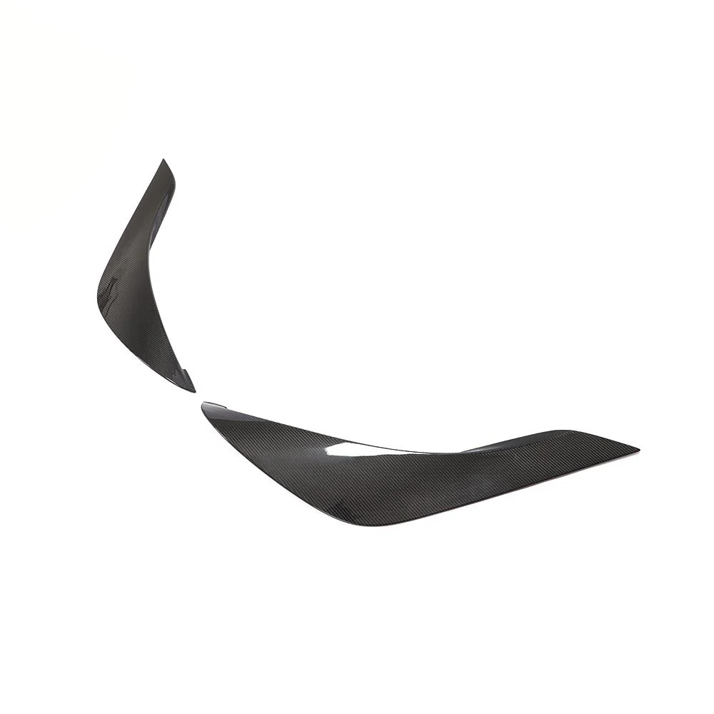 Toyota Supra A90 Dry Carbon Fiber Rear Side Blades - Image 2